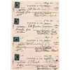 Image 1 : Red Bird Mining Company Checks, Eureka, Nevada