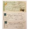 Image 1 : Comstock Territorial Checks & a Wells Fargo COD