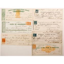 Virginia City, Nevada Mining Check Collection