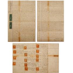 Hand-Written Lease of Land