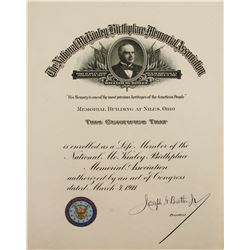McKinley Birthplace Member Document
