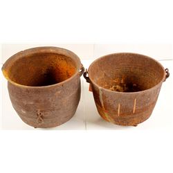 Pioneer Cast Iron Cooking Pots