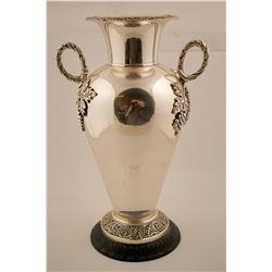 Silver Plate Vase