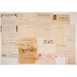 US Billheads and Letterheads