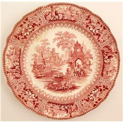 Early Staffordshire Decorative Plate