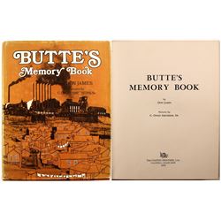 Butte's Memory Book by James