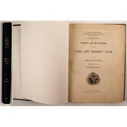 USGS Professional Paper 77, Park City, UT