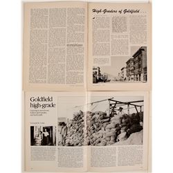 Magazines with Historical Articles about Goldfield