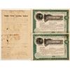 Image 1 : Bovard Mining District Stock Certificates & a Claim Notice Signed by Bovard
