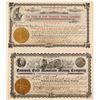 Image 1 : Two Different Gold Mountain Mining Stock Certificates (Divide)