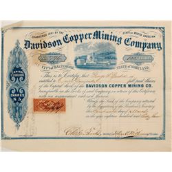 Davidson Copper Mining Stock