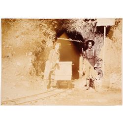 Black Eagle Mine Real Photo Postcard