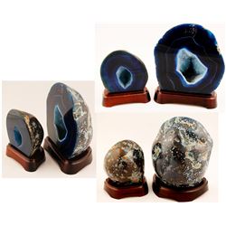 Pair of Geode Bookends