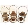 Image 1 : Three Different Railroad Lamps