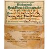 Image 1 : Richmond, York River & Chesapeake Railroad Co. Pass, 1874
