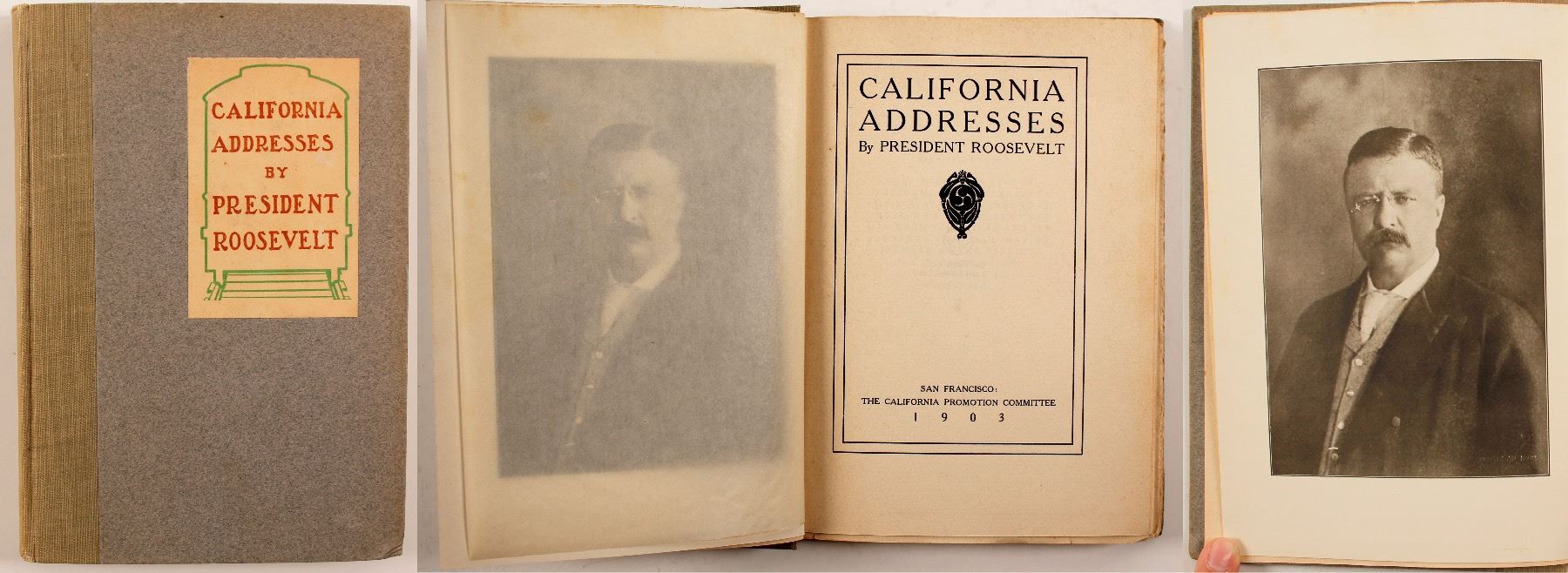 Ca Addresses California Addresses by Pres. Roosevelt