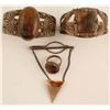 Image 1 : Vintage Agate and Silver Jewelry