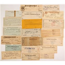 Indian Territory Check Collection