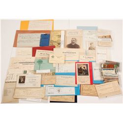Large Group of California Ephemera