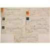 Image 1 : Seven Gould & Curry Mining Checks incl. 5 Territorital