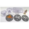 Image 1 : Glass, Plates, Serving Dish & Collectibles