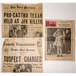 Kennedy Assassination Newspapers