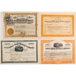 Stock Certs. Misc. Colorado, Arizona (4)