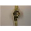 Image 2 : LADIES 14K YELLOW GOLD AND DIAMOND BULOVA ACCUTRON QUARTZ WRIST WATCH, MODEL #114804, CLAW SET