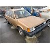 Image 2 : 1985 TOYOTA TERCEL, 2DRHB, GOLD, GAS, AUTOMATIC, VIN#JT2AL31G1F0352580, 49,263KMS, RD, NEEDS TUNE
