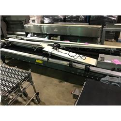 UNIVEYOR 136" X 48" CONVEYOR WITH SEW-EURODRIVE MOTOR AND POWER SUPPLY