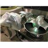 Image 2 : HOBART COMMERCIAL FOOD GRINDER ON MOBILE STAND