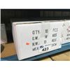 Image 2 : BOX OF 10 MALE LAMP CARD EXTENSION WITH 120B FEMALE CONNECTOR