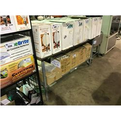 STAINLESS STEEL 72" X 30" PREPARATION TABLE