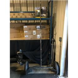 METAL PNEUMATIC TIRE BOAT DOLLY GALVANIZED