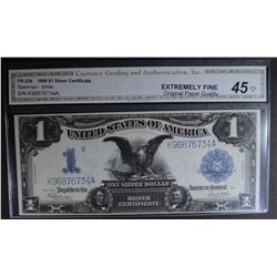 1899 $1 SILVER CERTIFICATE  BLACK EAGLE 