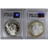 Image 2 : 1988 & 2003 AMERICAN SILVER EAGLE DOLLARS