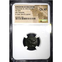 336-323 BC ALEXANDER III, KINGDOM OF MACEDON