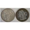 Image 1 : 1878 REV 79 AU & 1885-S VF MORGAN DOLLARS