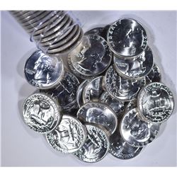 BU ROLL OF 1964 WASHINGTON QUARTERS