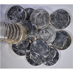 BU ROLL OF 1965 KENNEDY HALF DOLLARS