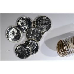 BU ROLL OF 1965 SMS KENNEDY HALF DOLLARS