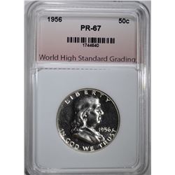 1956 FRANKLIN HALF DOLLAR WHSG SUPERB GEM PROOF