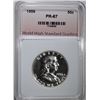 Image 1 : 1956 FRANKLIN HALF DOLLAR WHSG SUPERB GEM PROOF
