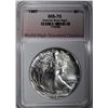 Image 1 : 1987 AMERICAN SILVER EAGLE WHSG PERFECT