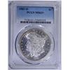 Image 1 : 1881-O MORGAN SILVER DOLLAR PCGS MS-63+