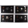 Image 1 : 1995, 2-1997, 1998 U.S. SILVER PROOF SETS