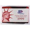 Image 3 : 1999 U.S. PROOF SET IN ORIGINAL BOX/CERT