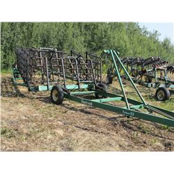 FLEXI COIL SYSTEM 82 - 14 SECTION TINE HARROW DRAWBAR