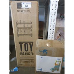 TOY ORGANIZER & TOY BOX