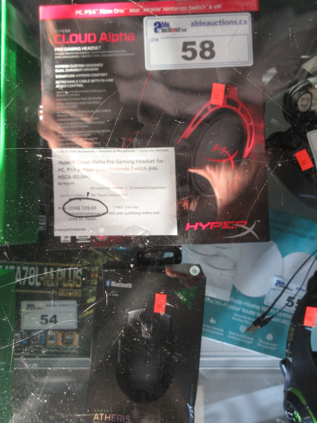 Hyperx Cloud Alpha Pro Gaming Headset Razer